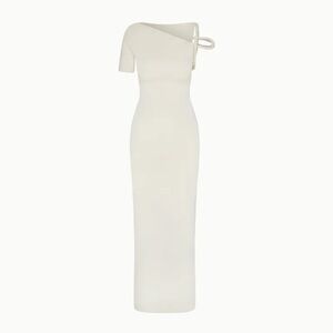 Khy White One-Shoulder Dress